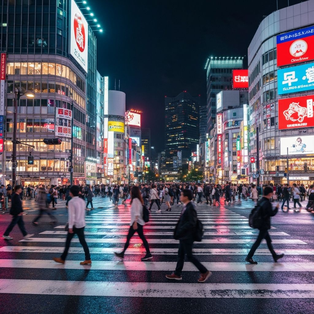 Tokyo Shibuya Crossing